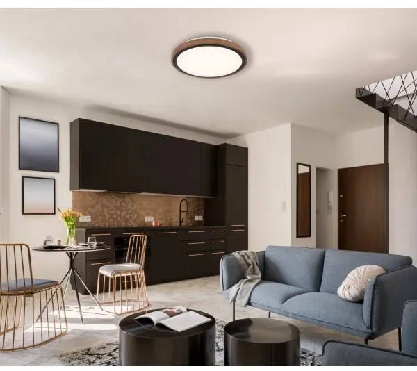 Globo 41764-18 - LED Mennyezeti lámpa BRUNO LED/18W/230V 3000/4000/6000K