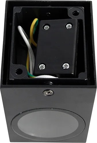 Modern fali lámpa fekete IP44 - Baleno