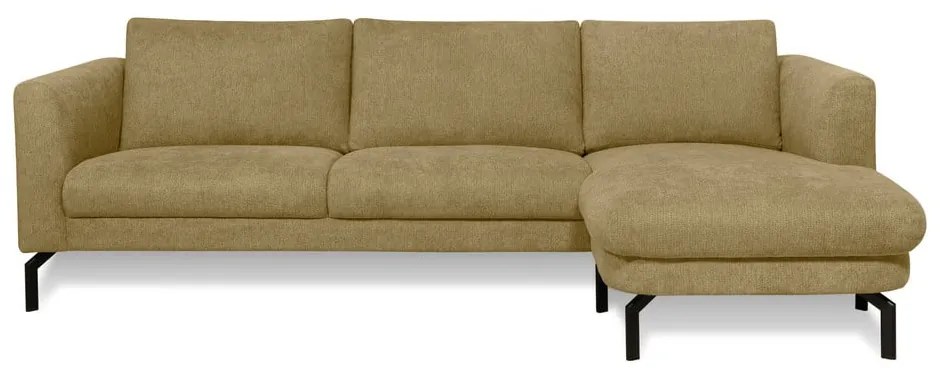 Mustársárga sarokkanapé (jobb oldali) Gomero – Scandic