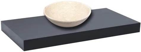 Mosdólap mosogató nélkül Naturel Dolce 90x8x50 cm fekete mat DO9050BL