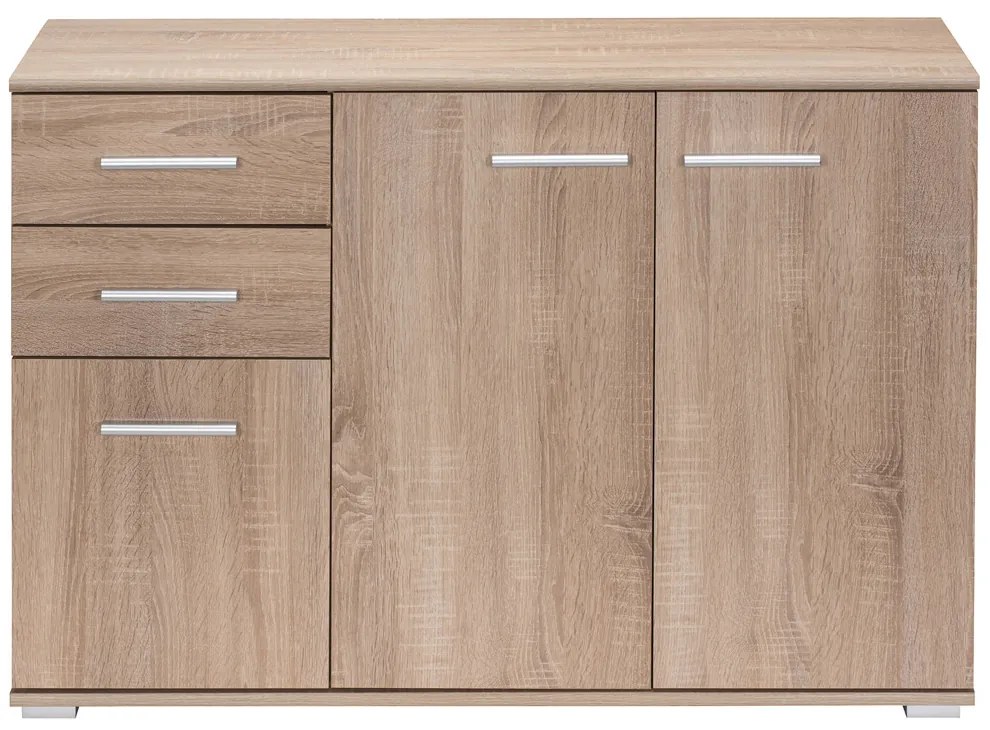 Casaria® Alba fiókos komód - tölgyfa