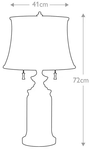Feiss FE-STATEROOM-TL-BB - Asztali lámpa STATEROOM 2xE27/60W/230V réz