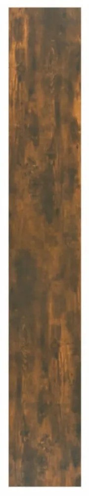 füstös tölgy színű könyvszekrény/térelválasztó 40x30x198 cm