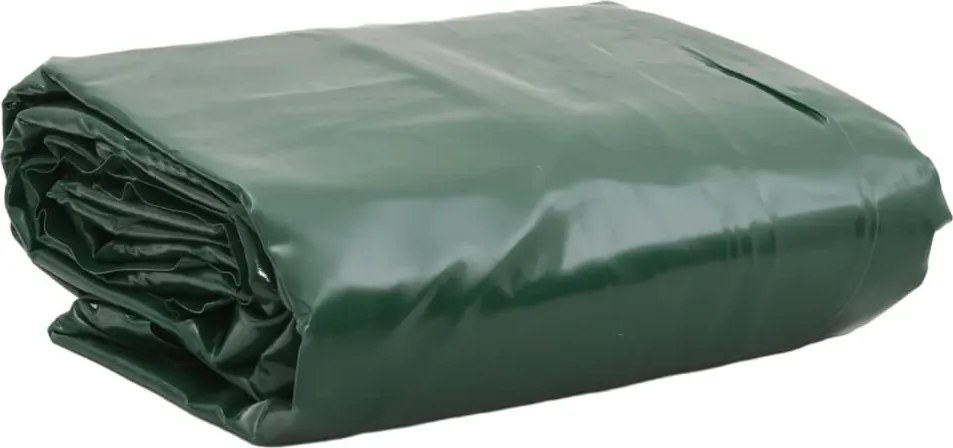 vidaXL zöld ponyva 4 x 4 m 650 g/m²