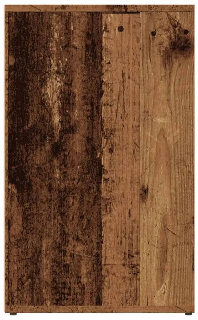 antik fa szerelt fa pipereszekrény 80 x 40 x 65 cm