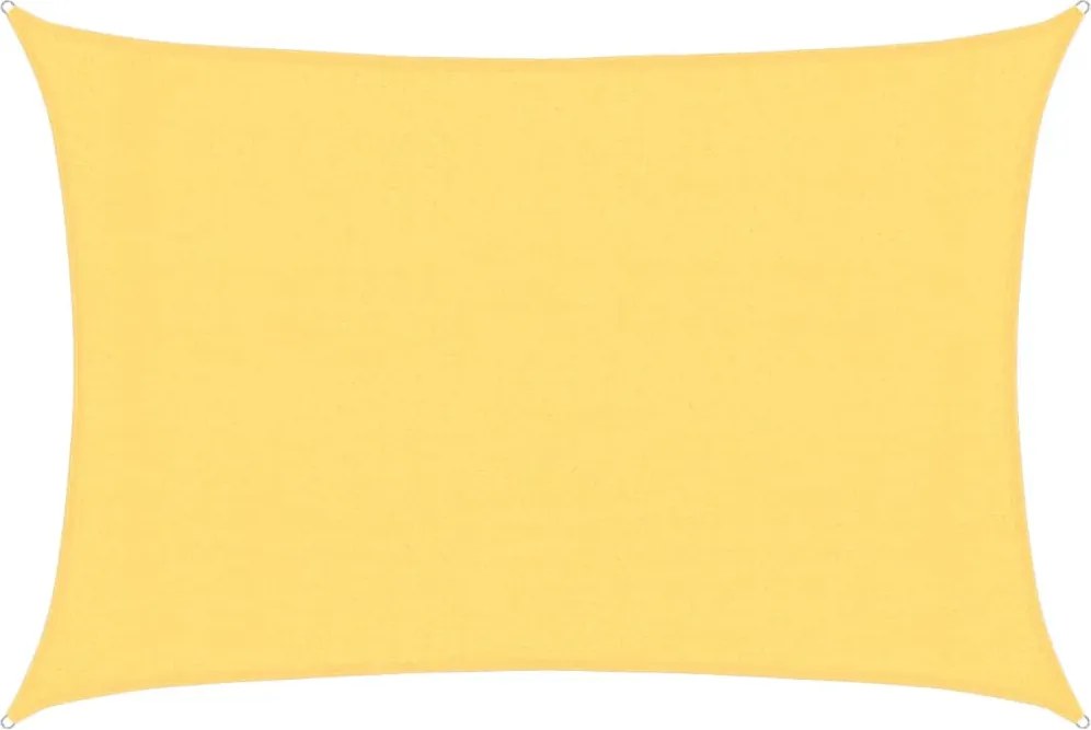 vidaXL bézs HDPE napvitorla 160 g/m² 3 x 4,5 m