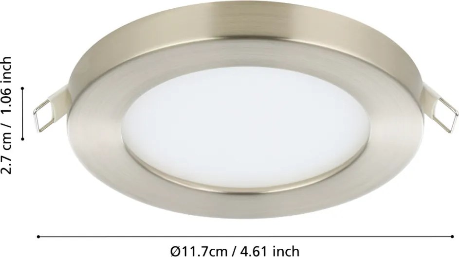Eglo FUEVA FLEX 900933 Beépíthető spotlámpa 1x5,5W/LED 3000K 650lm IP20