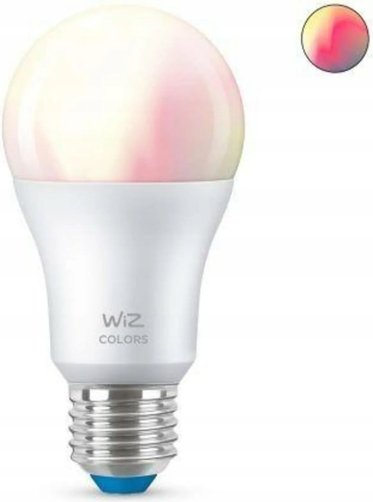 Led izzó WiZ Colors 8718699787059 E27 A60 8-60W 806lm 2200-6500K, Rgb 16