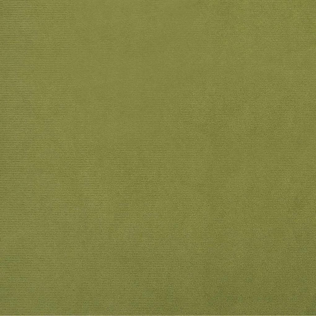 kétszemélyes világoszöld bársony kanapéágy