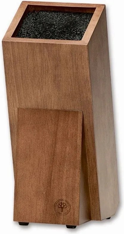 Fából készült késblokk Boker Gusto Wood Brown Praktikus és elegáns