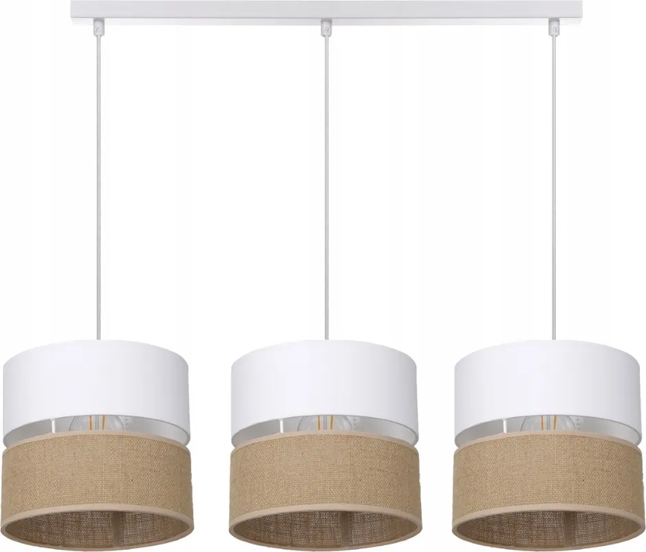 Függő Lámpa Zsiráf Juta Boho Juta Csíkok Duo