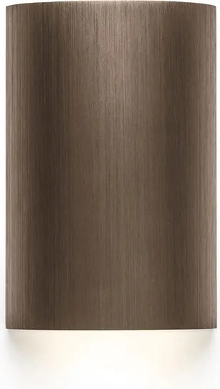 RENDL CAPRI R nástěnná česaný bronz 230V LED GU10 2x9W