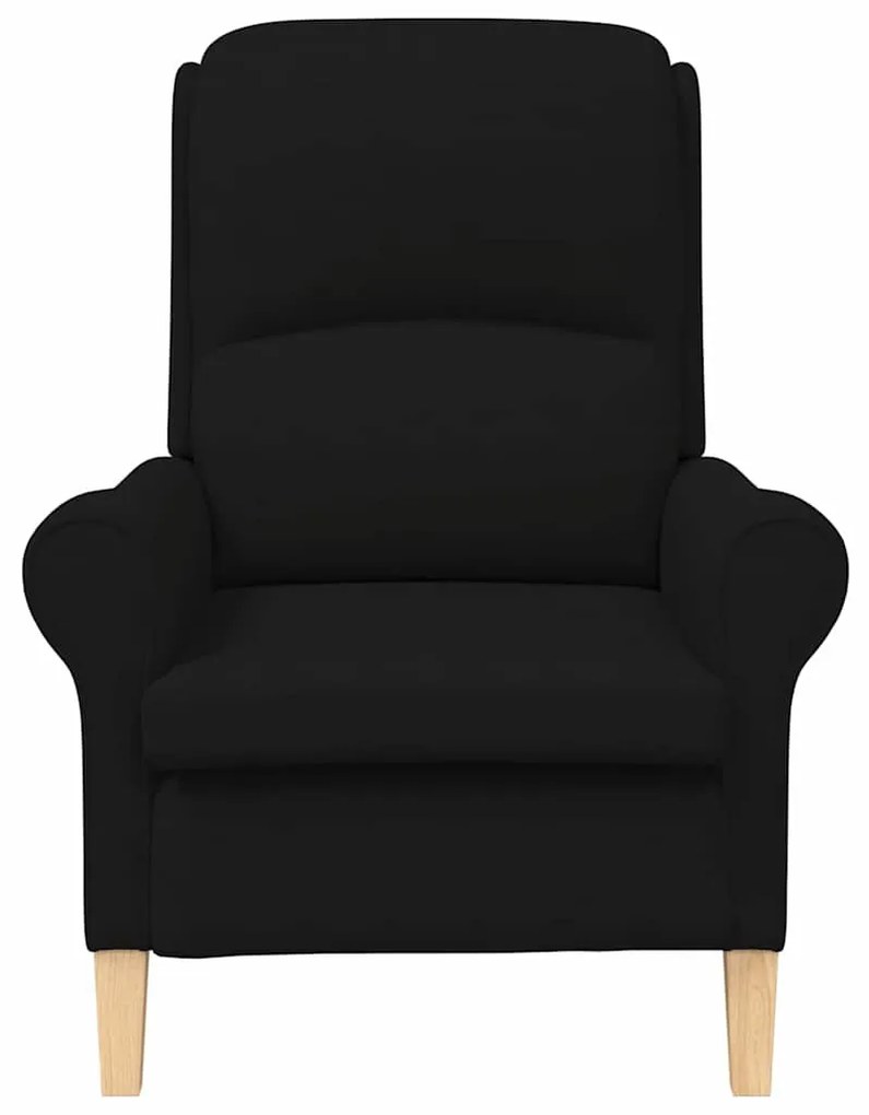 karosszék Fekete 76 x 94 x 102 cm Mikroszálas