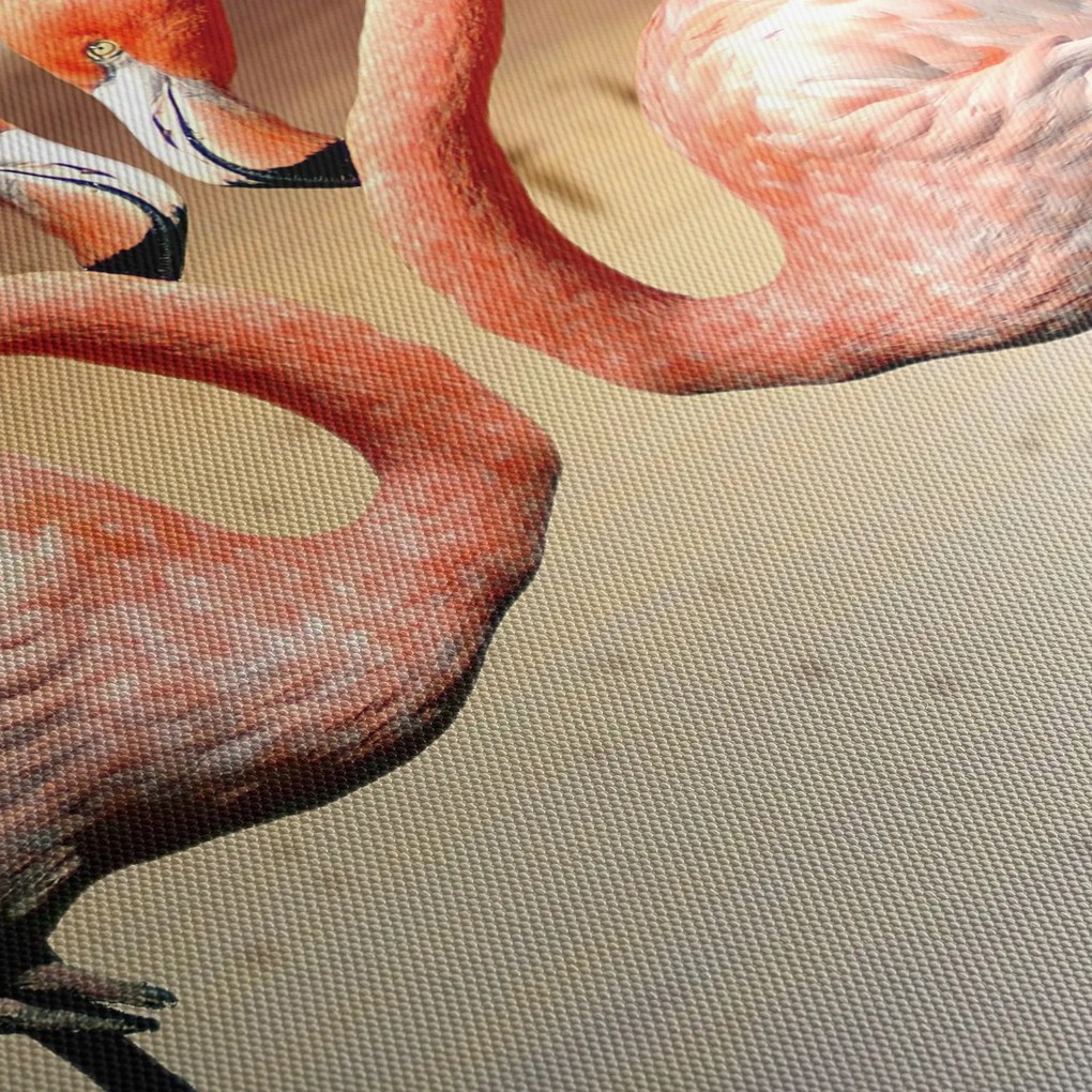 Kép - két flamingó (70x50 cm)