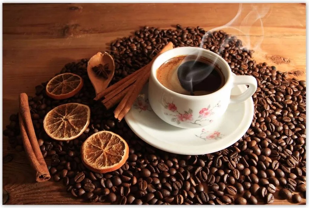 Poszterek 120x80 Kávé pálcával