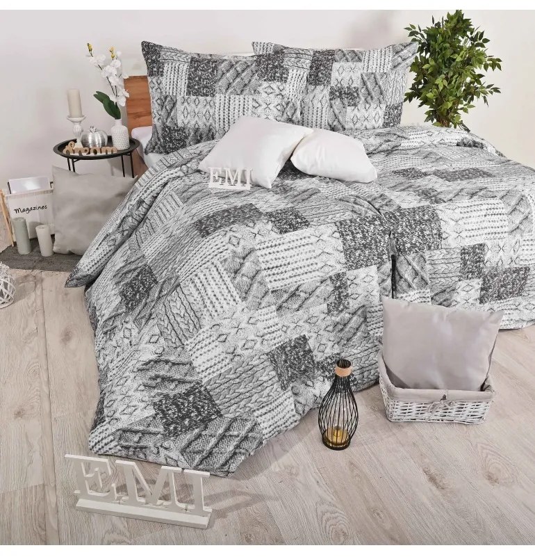 EMI Mizar pamut ágyneműhuzat, A standard egyszemélyes ágy szett tartalma: 1x 140x200 + 1x 70x90