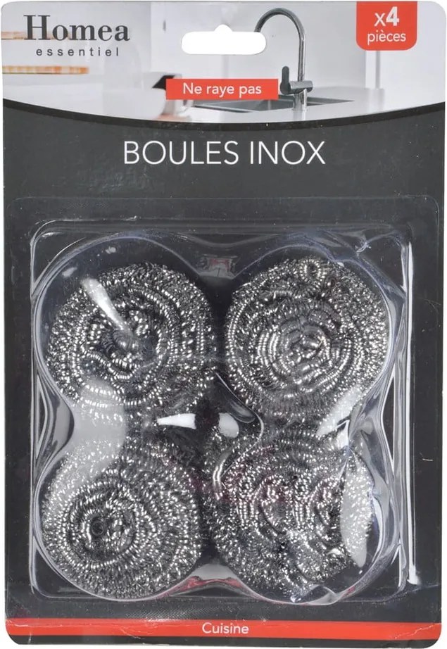 Acél drótszivacs szett 12 db-os – Homéa