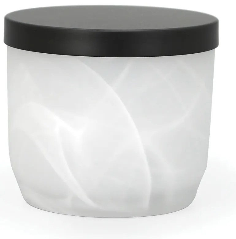 Fehér üveg fürdőszobai rendszerező vattakorongokhoz Madison – Spirella