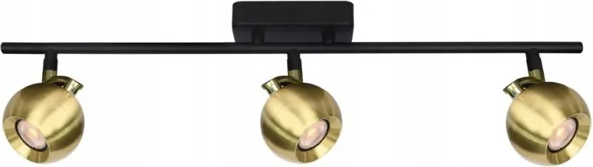 Spot lámpa Lafin SPL-45379-3R-BK-GD Italux