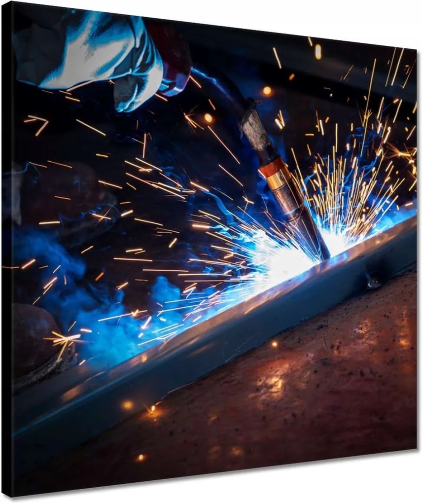 Vászonkép 40x40 Acéllemez hegesztés