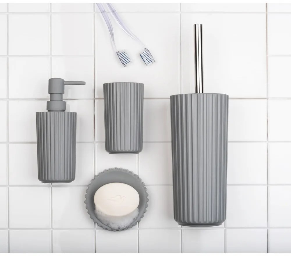 Világosszürke szappantartó Minas – Allstar