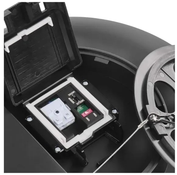 LED Fürdőszobai mennyezeti lámpa LED/32W/230V 3000/4000/5700K IP55 fekete