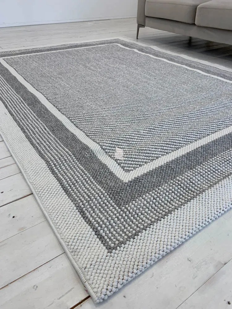 Bouclair szürke Y0331 rongyszőnyeg 200x280cm