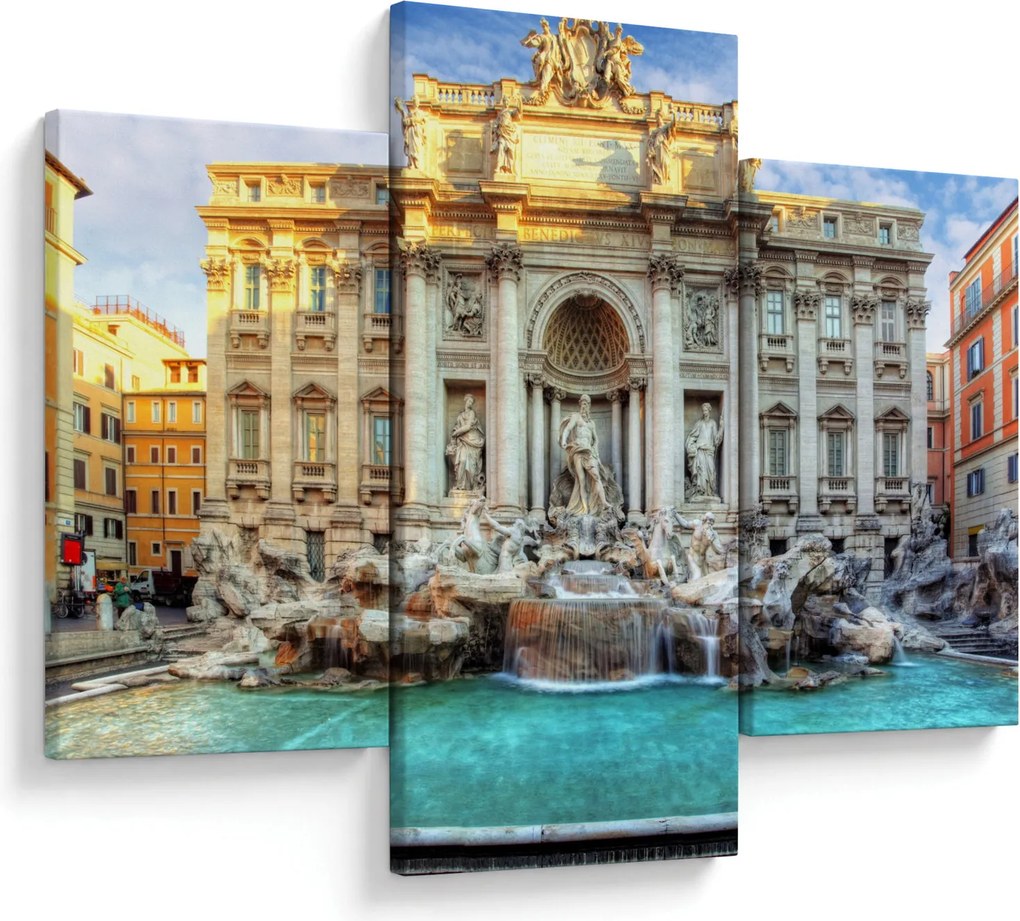 Kép - Trevi-kút (90x60 cm)