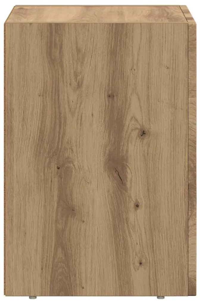 Éjjeli asztal 2 pcs Artisan tölgy 29.5 x 35 x 50 cm Faanyag