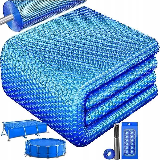 Napelemes ponyva Kesser medencéhez 305 x 305 cm