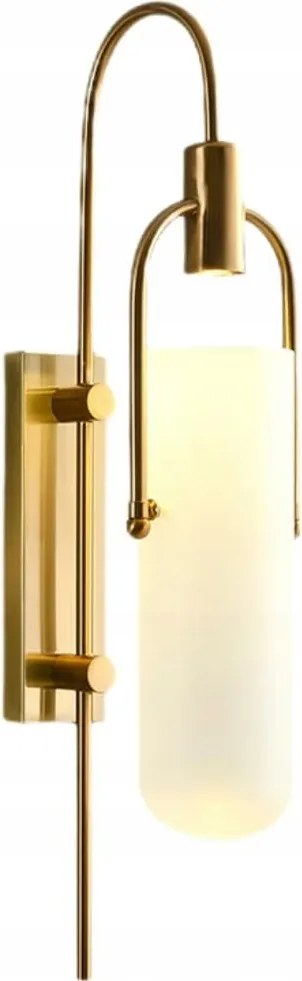 Balde Led fali lámpa 65 cm Arany fém üveg