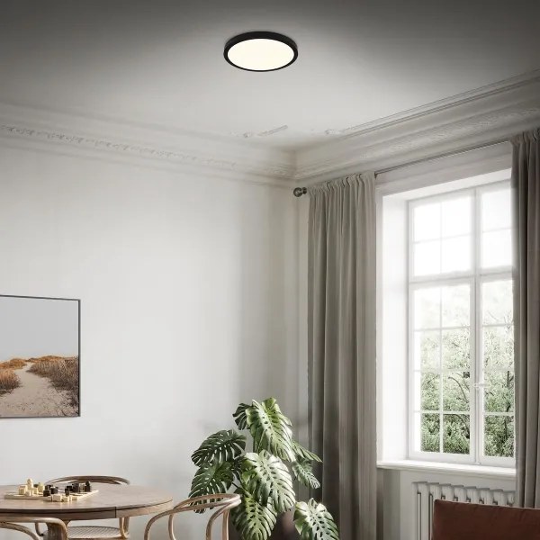 Briloner 3704-015- LED Dimmelhető mennyezeti lámpa RUNA LED/22W/230V fekete + távirányító