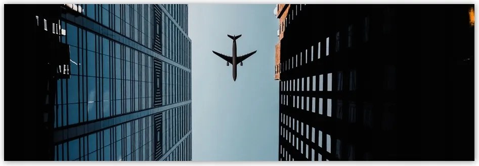 Fotótapéta flizelina 312x104 Repülőgép