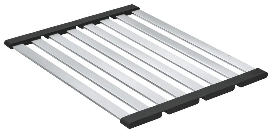 GROHE 40856SD0 - Csepegtetőtálca 450 × 348 mm, szálcsiszolt rozsdamentes acél