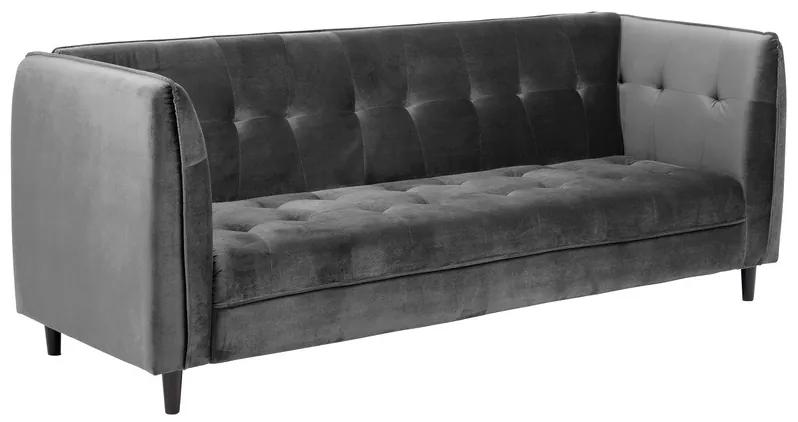 Ízléses ágyazható kanapé Alwyn 235 cm - sötétszürke