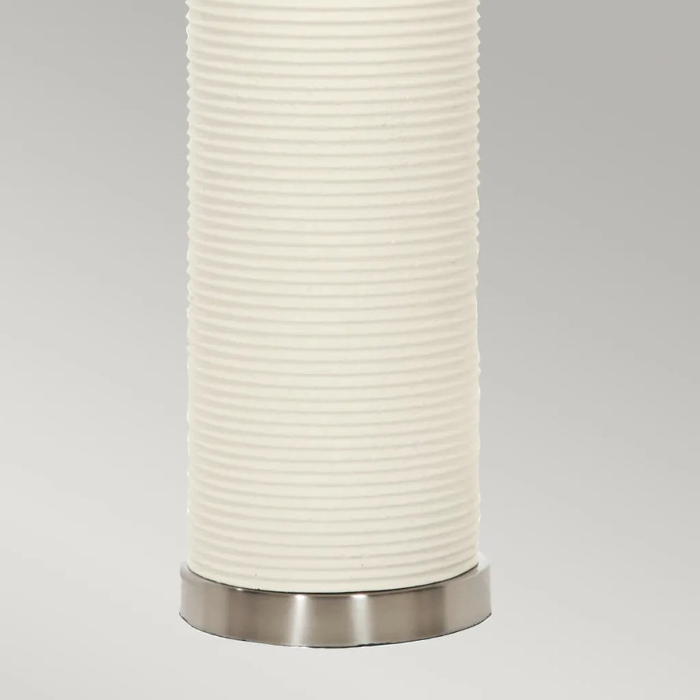 Elstead Lighting Ripple RIPPLE-TL-WHT-B Asztali lámpa 1x60W/E27