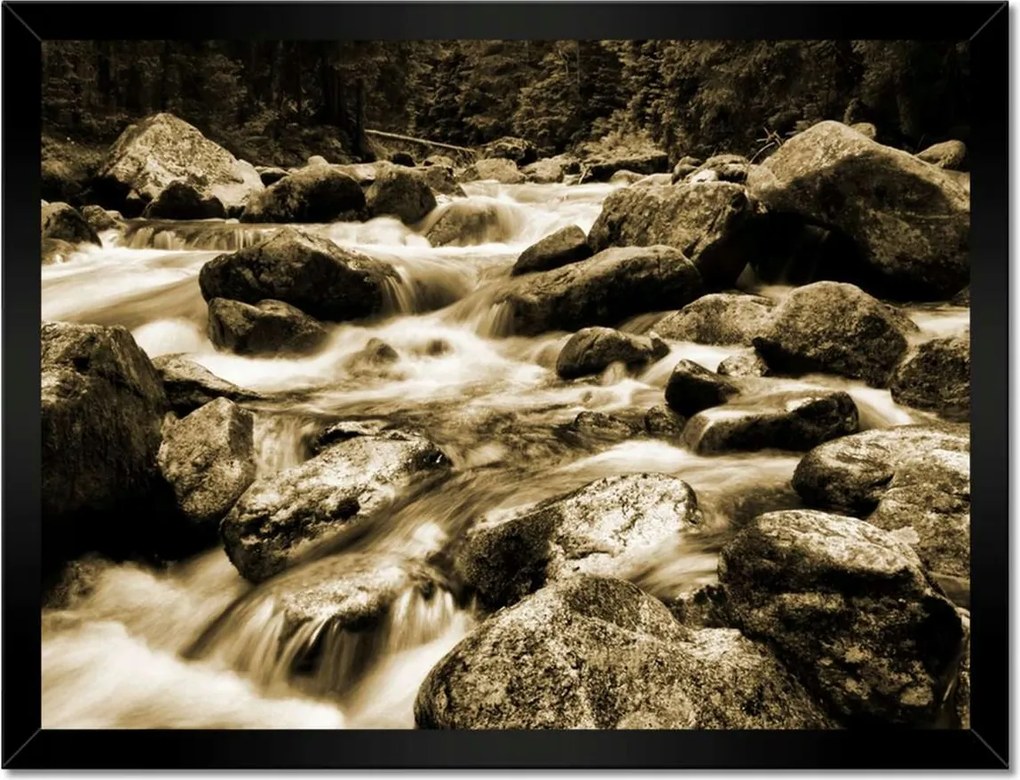 Poszterek keretben 40x30 Tátra Lengyel hegyek Kilátás