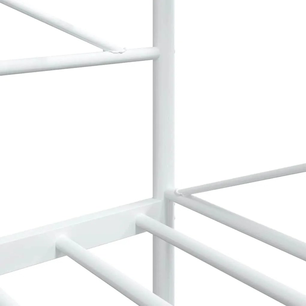 kanapéágy matrac nélkül fehér 107x203 cm acél