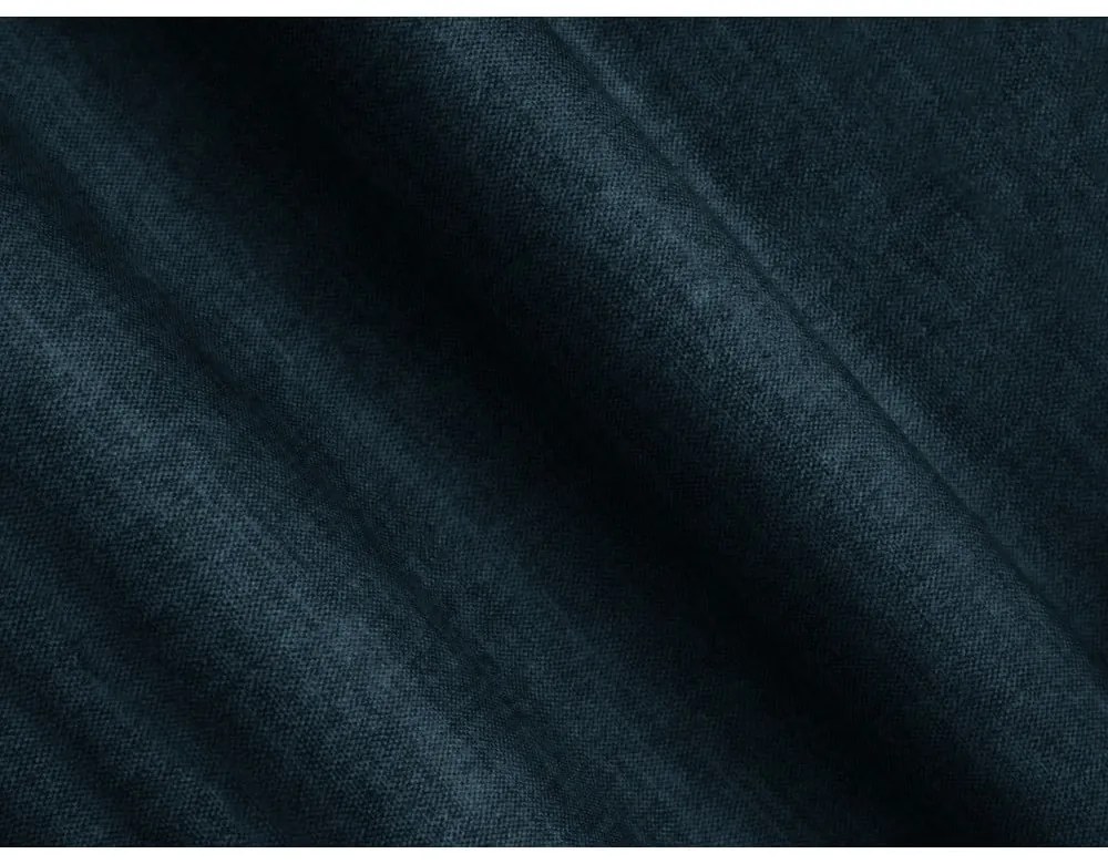 Sötétkék bársony kanapé 250 cm Loretto – Cosmopolitan Design