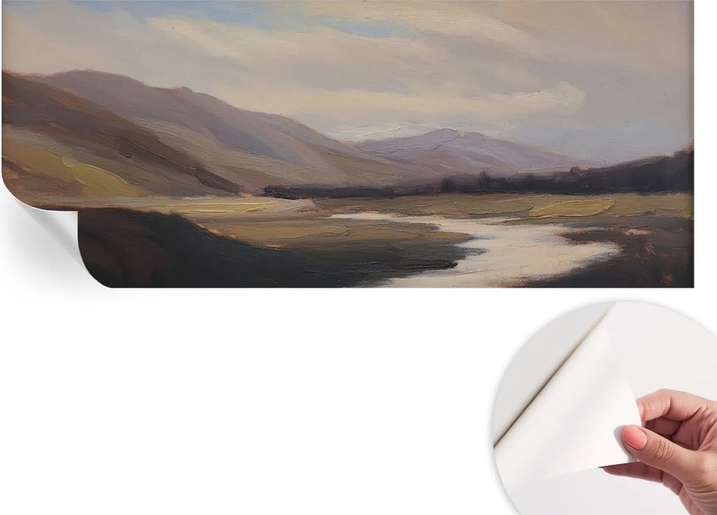 Öntapadós Stílusos Dekoratív Fotótapéta Természetes nyugalom 250x104 cm