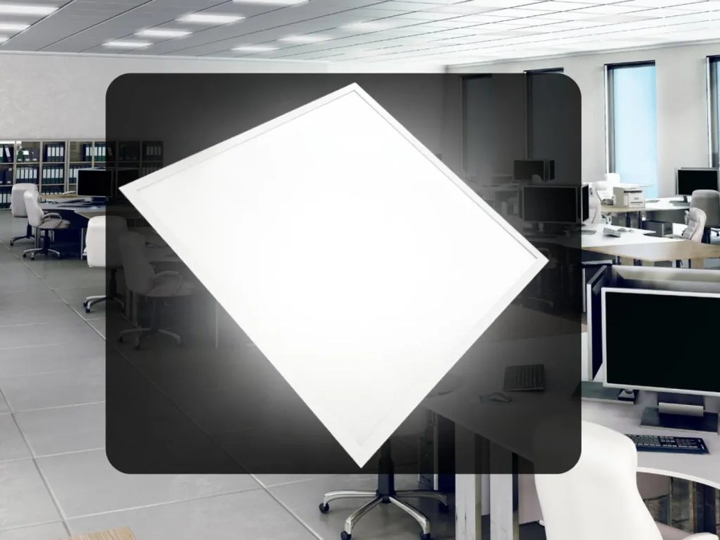 LED panel backlite 32W / 595x595 / SMD / 4000K / WH / UGR19 - PL5523U