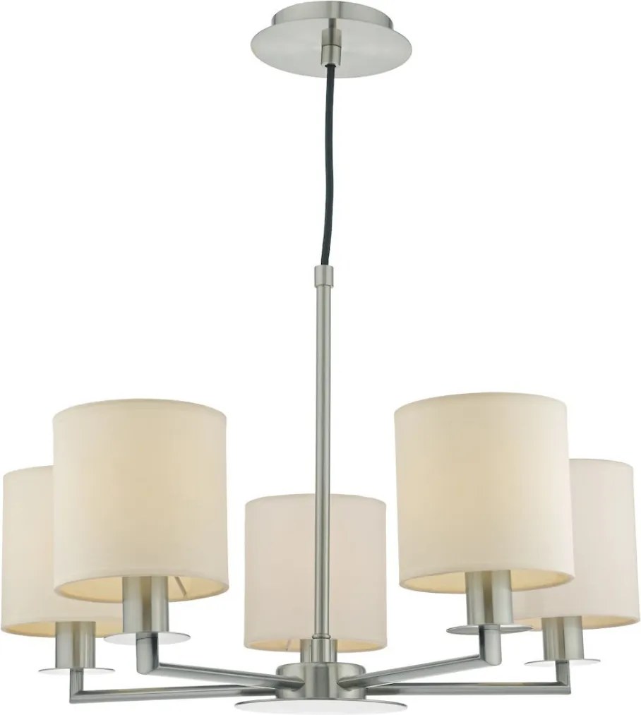 DAR LIGHTING TYL0538 TYLER Modern Csillár Szatén Nikkel E14 IP20