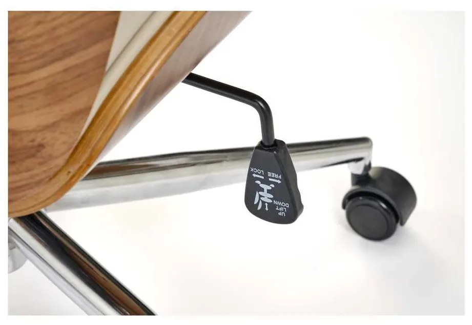 Gettysburg irodai szék, bézs / dió