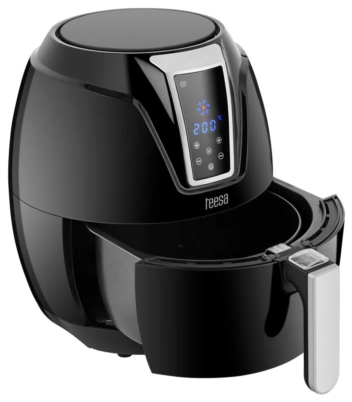 Teesa Légfritőz AIR FRYER 3.2L fekete