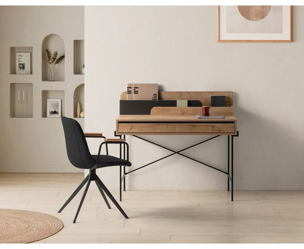 Fekete étkezőszék szett 2 db-os Tali – Marckeric