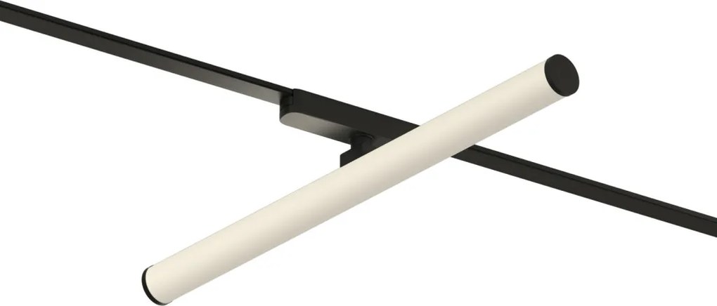 DK/EU-5325-BK Slim magnetic track light AIR RAY, 12W, 3000K, black color — DK/EU-5325-BK