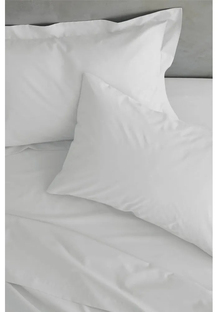 Fehér perkál ágykeret huzat 90x190 cm Easy Iron Percale – Catherine Lansfield