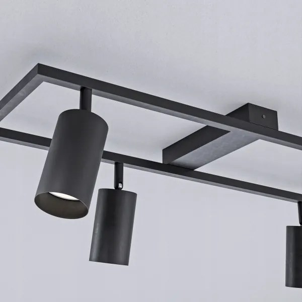 Spotlámpa 4xGU10/30W/230V fekete