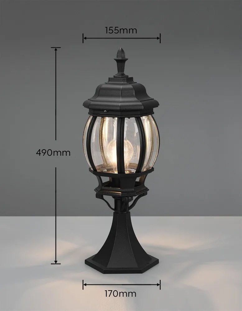 Kültéri lámpa (magasság 49 cm) Elvo – Trio