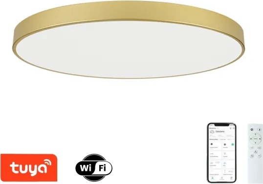 Brilagi -LED Dimmelhető POOL SMART LED/180W/230V 120 cm arany Wi-Fi Tuya+távirányító